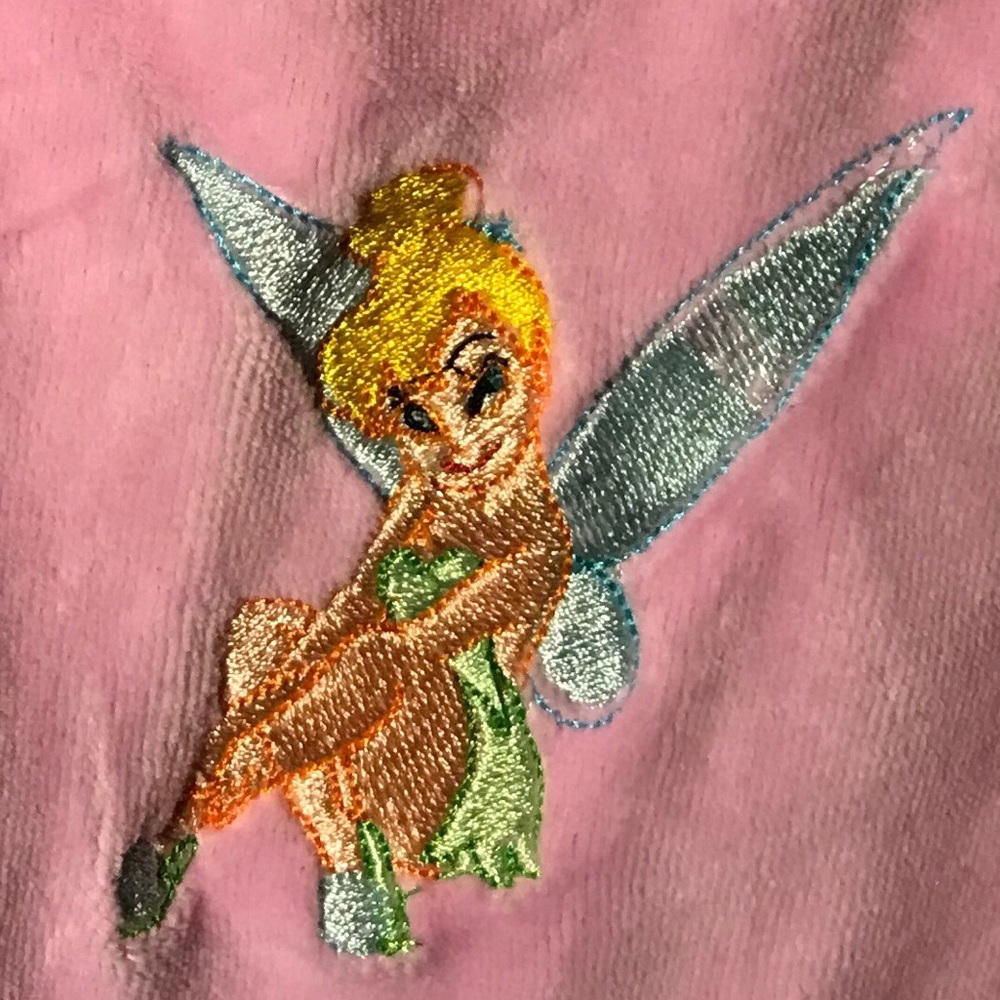 Tinkerbell velvet hoodie
